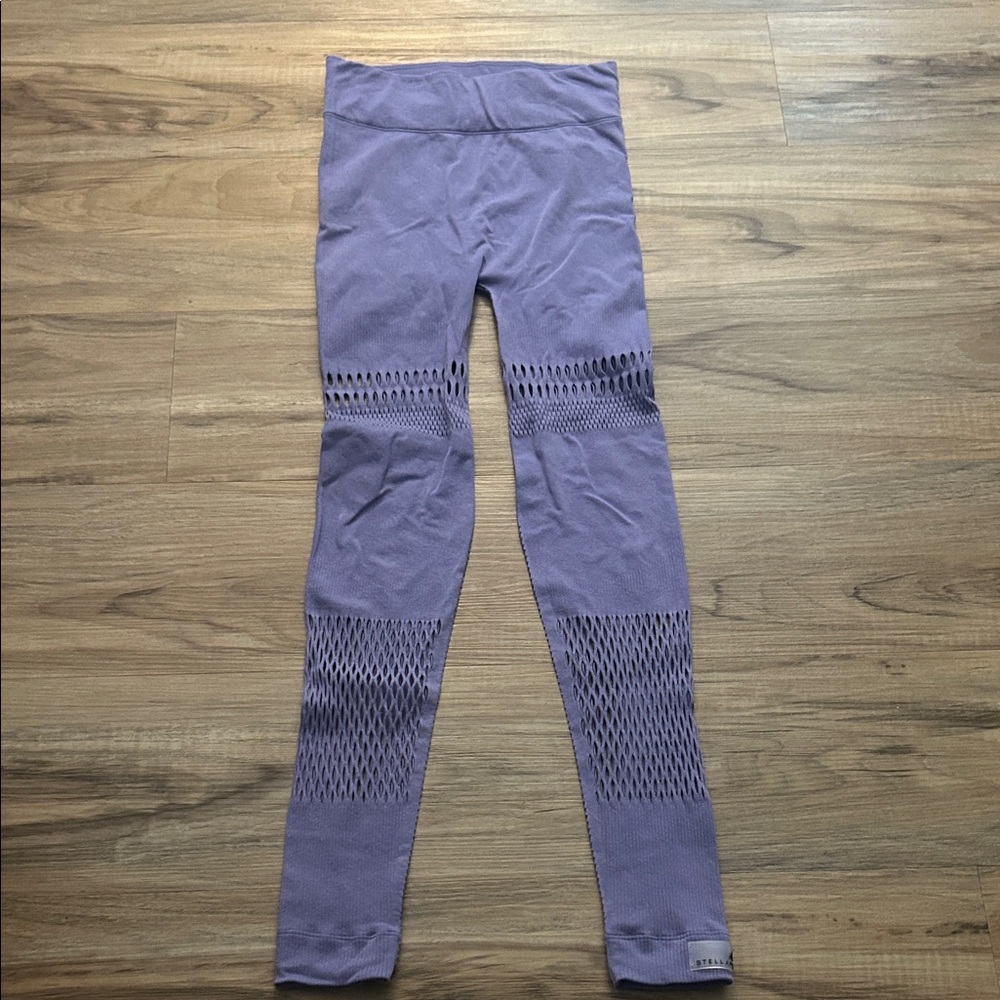 Adidas by Stella McCartney Lavender Kids Leggings